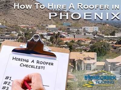 How to Hire a Roofer in Phoenix