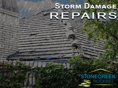 storm damage roof repair in Phoenix