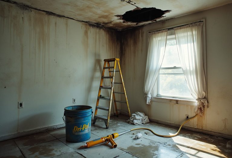 Preparing for water damage roof repair: tackling the challenges of a leaky ceiling.