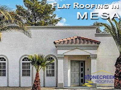 flat roofing services in Mesa AZ
