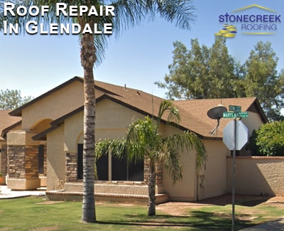 roof repair in Glendale AZ