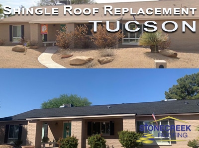 Shingle Roof Replacement Tucson
