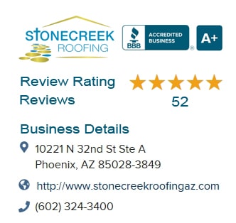 Information about Stonecreek Roofing in Phoenix, AZ